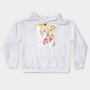 Umaru and Alex Artwork By Kībo-Kībo Kids Hoodie